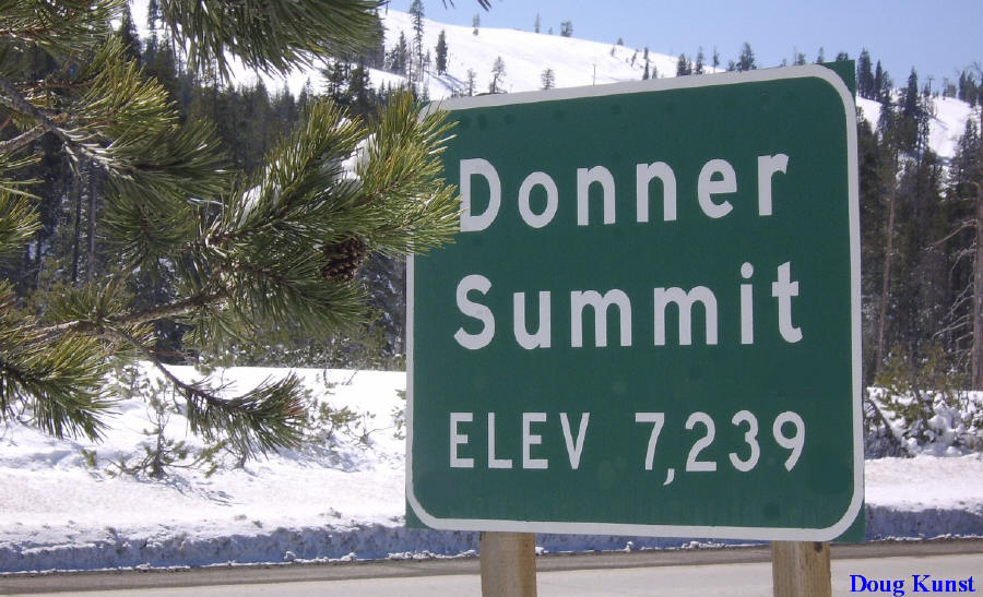 Donner Summit Elevation I80